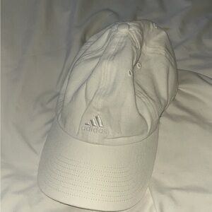 Adidas White Cap
